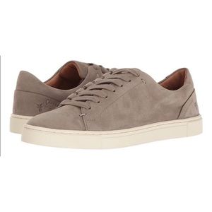 Frye Gray Ivy Suede Sneakers